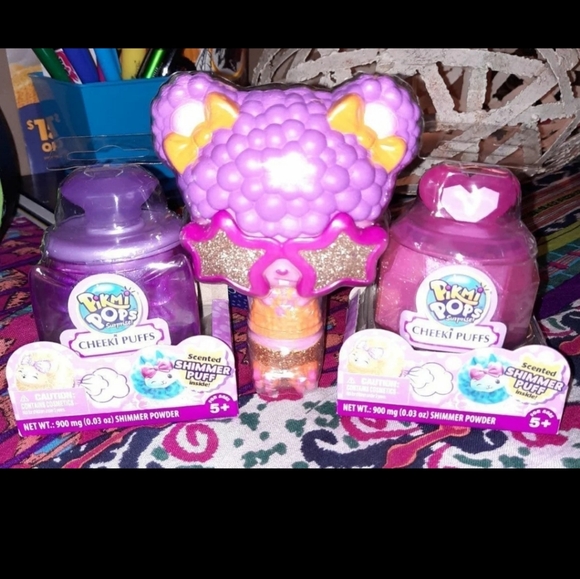 Moose Toys Other - 🤩Cheeki Puffs  & Pop Pop Hair Surprise